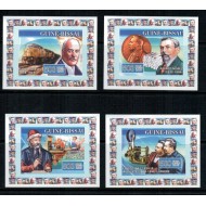 Guinea Bissau 2007 - Personalitati, inventii, serie nedant. DELU