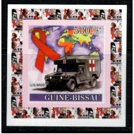 Guinea Bissau 2007 - Ambulanta, Mi3621 nedant. DELUXE