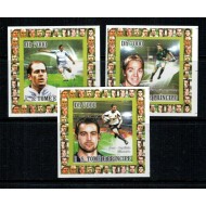 Sao Tome 2007 - Rugby, Mi3060,3062,3063 nedant. DELUXE