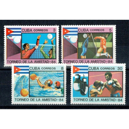 Cuba 1984 - Sport, serie neuzata Cuba 1984 - Sport, serie neuzata