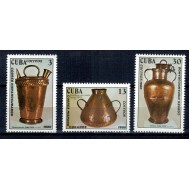Cuba 1980 - Mestesuguri, antichitati de cupru, serie neuzata
