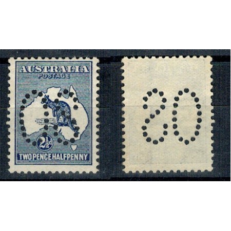 Australia 1913 - Dienstmarke, Mi 4 I neuzat Australia 1913 - Dienstmarke, Mi 4 I neuzat