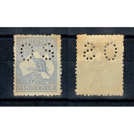 Australia 1913 - Dienstmarke, Mi 8 II X nestampilat Australia 1913 - Dienstmarke, Mi 8 II X nestampilat