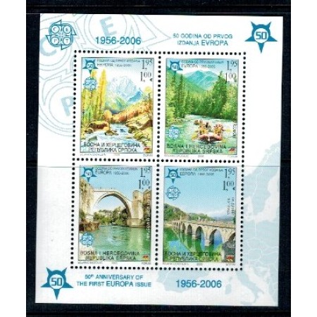 Rep. Srpska(Bosnia) 2005 - Europa, CEPT, bloc neuzat Rep. Srpska(Bosnia) 2005 - Europa, CEPT, bloc neuzat