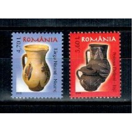 2005 - Ceramica romaneasca (IV) serie neuzata
