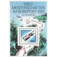 Bundes 1991 - Sport, CM bob, colita neuzata