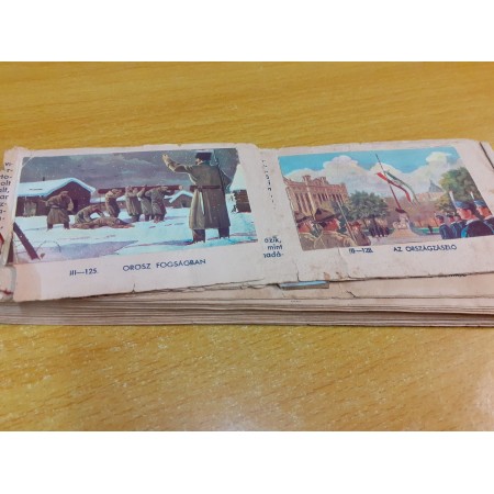 Ungaria 1930(aprox.) - Colectie incompl. "surprize" din pachete 