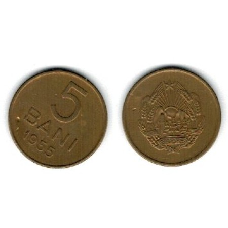 Romania 1955 - 5 bani, circulata