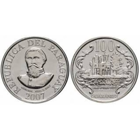 Paraguay 2007 - 100 guaranies UNC