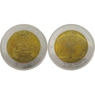 Yemen 2004 - 20 rials, bimetal, UNC