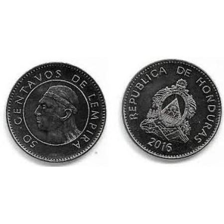Honduras 2016 - 50 centavos UNC