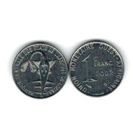 West African States 2002 - 1 franc UNC
