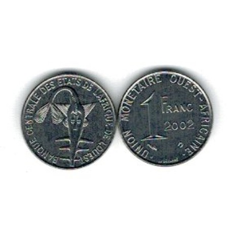 West African States 2002 - 1 franc UNC