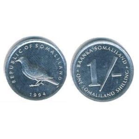 Somaliland 1994 - 1 shilling, pasare, UNC