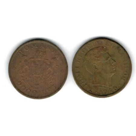 Romania 1946 - 2000 lei, circulata