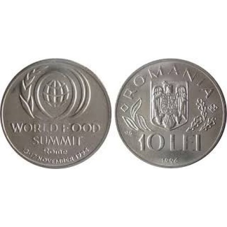 Romania 1996 - 10 lei World Food Summit UNC
