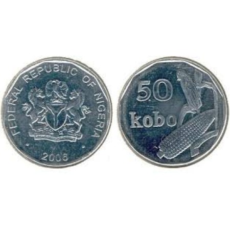 Nigeria 2006 - 50 kobo aUNC