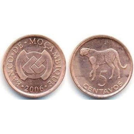 Mozambic 2006 - 5 centavos UNC