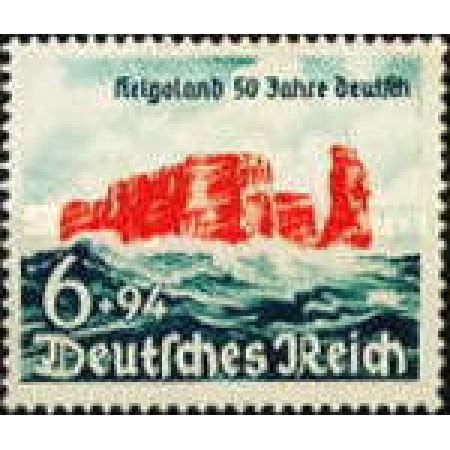 Deutsches Reich 1940 - Helgoland, neuzata Deutsches Reich 1940 - Helgoland, neuzata