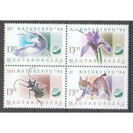 Ungaria 1996 - Fauna-flora, animale, serie neuzata Ungaria 1996 - Fauna-flora, animale, serie neuzata