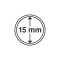 Capsule pentru monede, diametru interior 15mm, cutie 10buc.