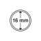 Capsule pentru monede, diametru interior 16mm, cutie 10buc.