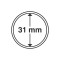 Capsule pentru monede, diametru interior 31mm, cutie 10buc.