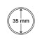 Capsule pentru monede, diametru interior 35mm, cutie 10buc