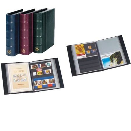 Album pentru 100 carti postale, coperta albastra Album pentru 100 carti postale, coperta albastra