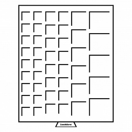 Tava cu 45 locasuri patrate, variate