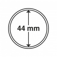 Capsule pentru monede, diametru interior 44mm, cutie 10buc.