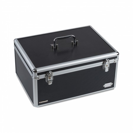 Cufar aluminiu CARGO MULTI XL negru pentru carti postale/seturi  Cufar aluminiu CARGO MULTI XL negru pentru carti postale/seturi