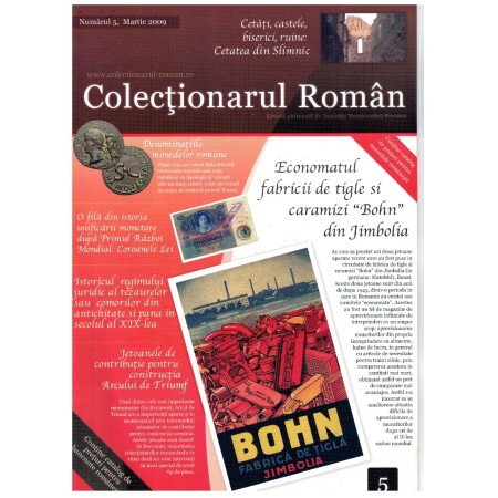 Revista Colectionarul Roman, nr 5 (martie 2009) Revista Colectionarul Roman, nr 5 (martie 2009)