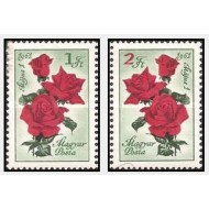 Ungaria 1961 - Trandafiri 1 mai, serie neuzata
