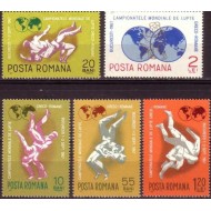 1967 - Campionatele mondiale de lupte greco-romane, sport, serie neuzata