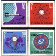 1967 - Expo Montreal, serie neuzata