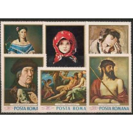 1968 - Reproduceri de arta I, serie neuzata 1968 - Reproduceri de arta I, serie neuzata