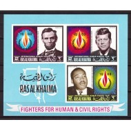 Ras al Khaima 1968 - Personalitati, Kennedy, bloc neuzat