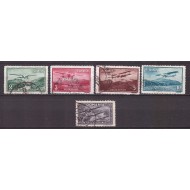 1931 - Posta Aeriana, vederi, serie uzata