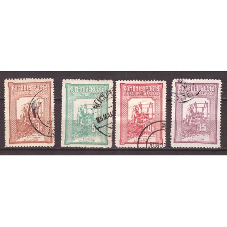 1906 - Tesatoarea, serie stampilata 1906 - Tesatoarea, serie stampilata