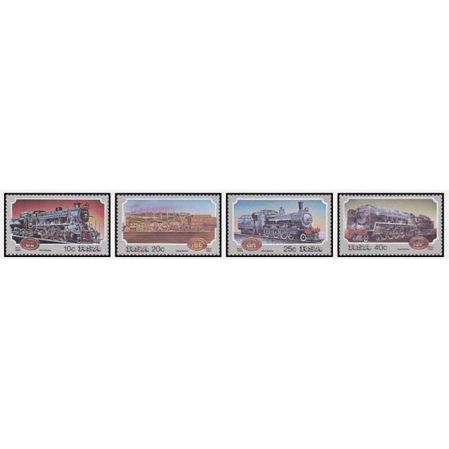 Africa de Sud 1983 - Locomotive, serie neuzata Africa de Sud 1983 - Locomotive, serie neuzata