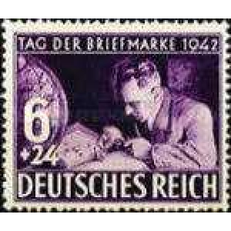 Deutsches Reich 1942 - ziua marcii postale, neuzata Deutsches Reich 1942 - ziua marcii postale, neuzata