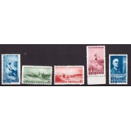 1938 - Centenarul nasterii pictorului N. Grigorescu, serie neuza