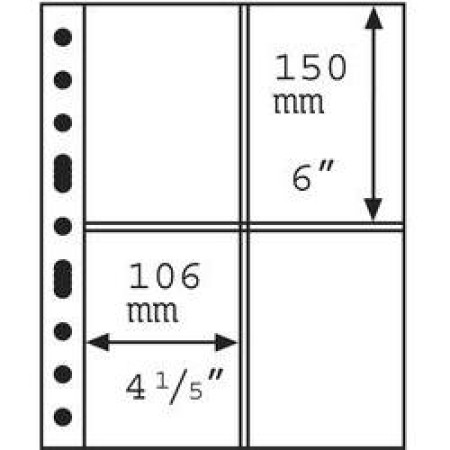 Set folii GRANDE2CT (A4) pentru carti postale (5 folii) Set folii GRANDE2CT (A4) pentru carti postale (5 folii)
