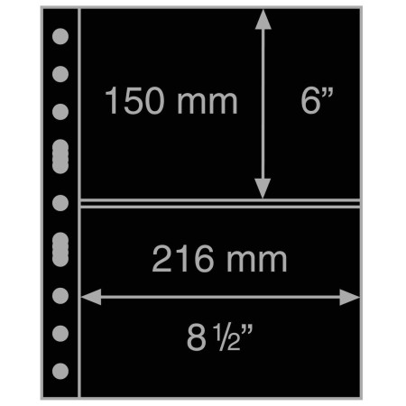 Set 5 folii GRANDE2S (A4) pentru colectibile de hartie
