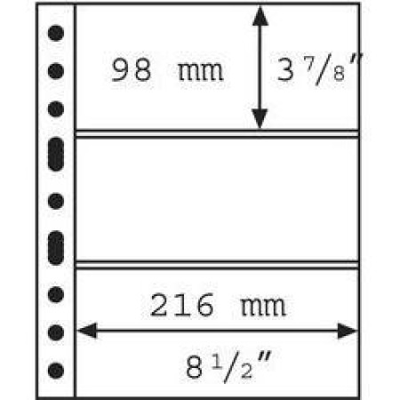 Set folii GRANDE3C pentru bancnote (5 folii) Set folii GRANDE3C pentru bancnote (5 folii)