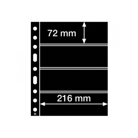 Set 5 folii GRANDE4S (A4) pentru colectibile de hartie