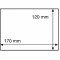 Posete transparente pentru carti postale/plicuri max. 170x120mm