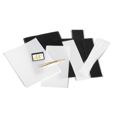 Pachet 50 straifuri HAWID, 217 x 30-86 mm, spate negru