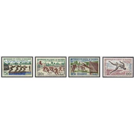 Cote Divoire 1961 - Sport, serie neuzata Cote Divoire 1961 - Sport, serie neuzata